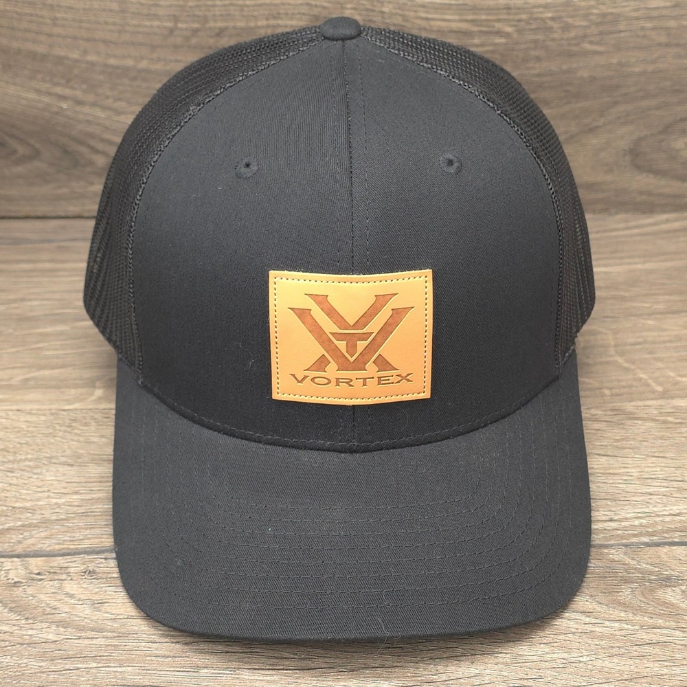 Vortex Hat Barneveld 608 Cap Mens Snap Back Black Optics Hunting Fishing Outdoor